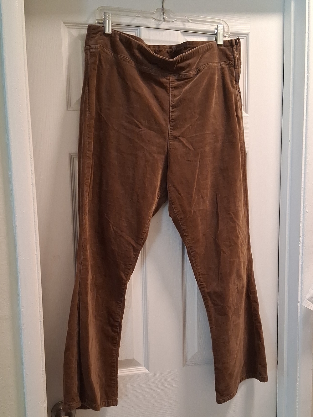 Free People Brown Corduroy Flare Pants